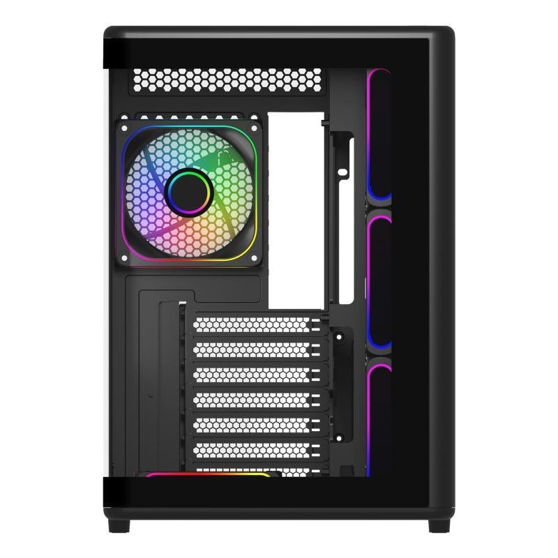 Elite 600 Black - 7 fans 