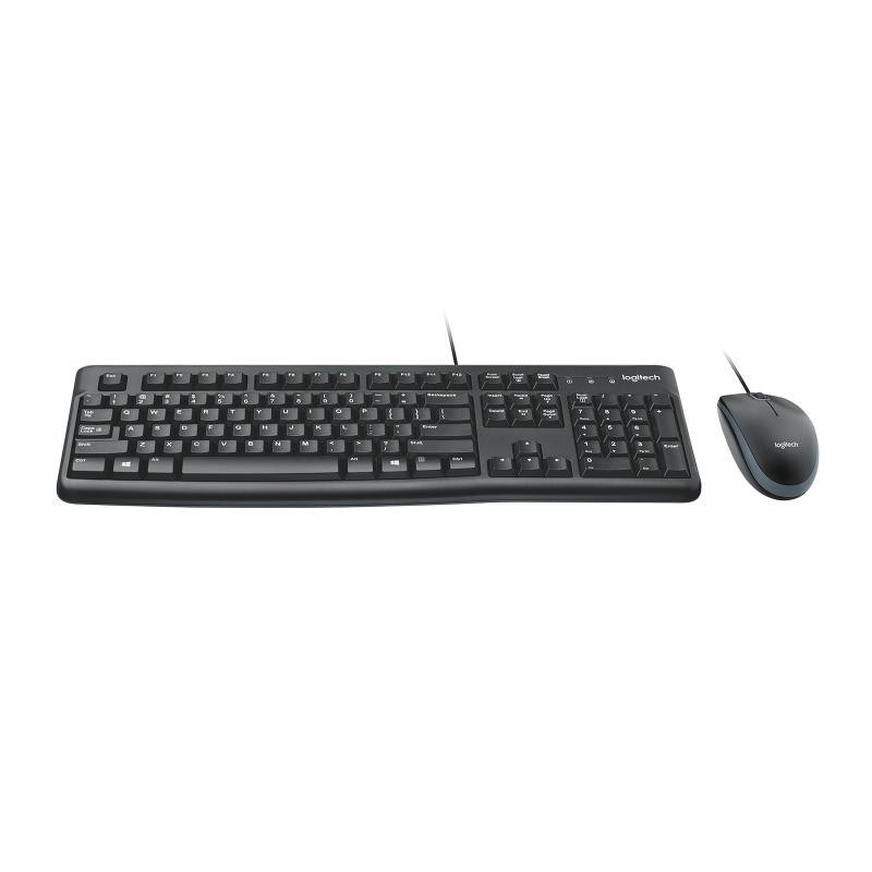 Logitech KIT MK120 fil Noir Retail 