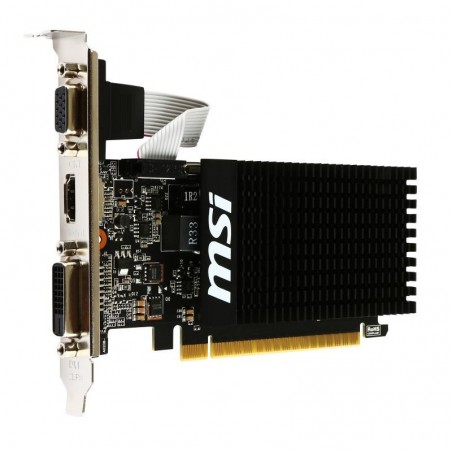 MSI GT 710 2GD3H LP carte graphique NVIDIA GeForce GT 710 2 Go GDDR3 