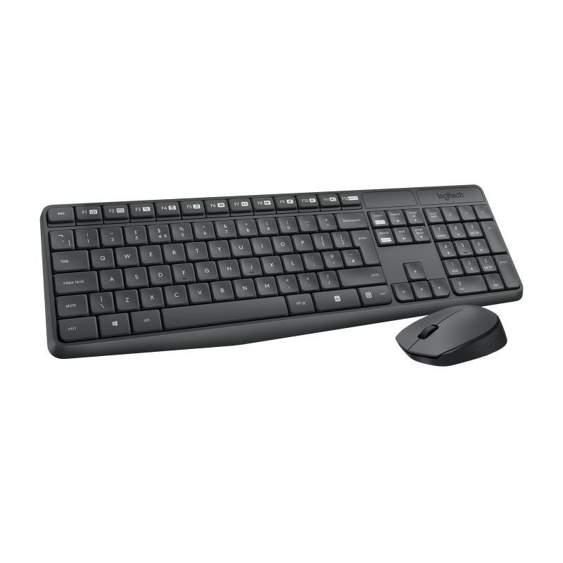 Logitech KIT MK235 Noir Sans Fil 