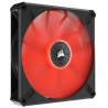 CORSAIR ML140 LED ELITE 140mm Magnetic Levitation Rouge SINGLE PACK 