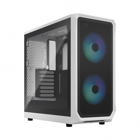 Fractal Design Focus 2 RGB White TG Clear Tint 