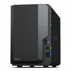 Synology DiskStation DS223 serveur de stockage NAS Bureau Realtek RTD1619B 2 Go DDR4 0 To 