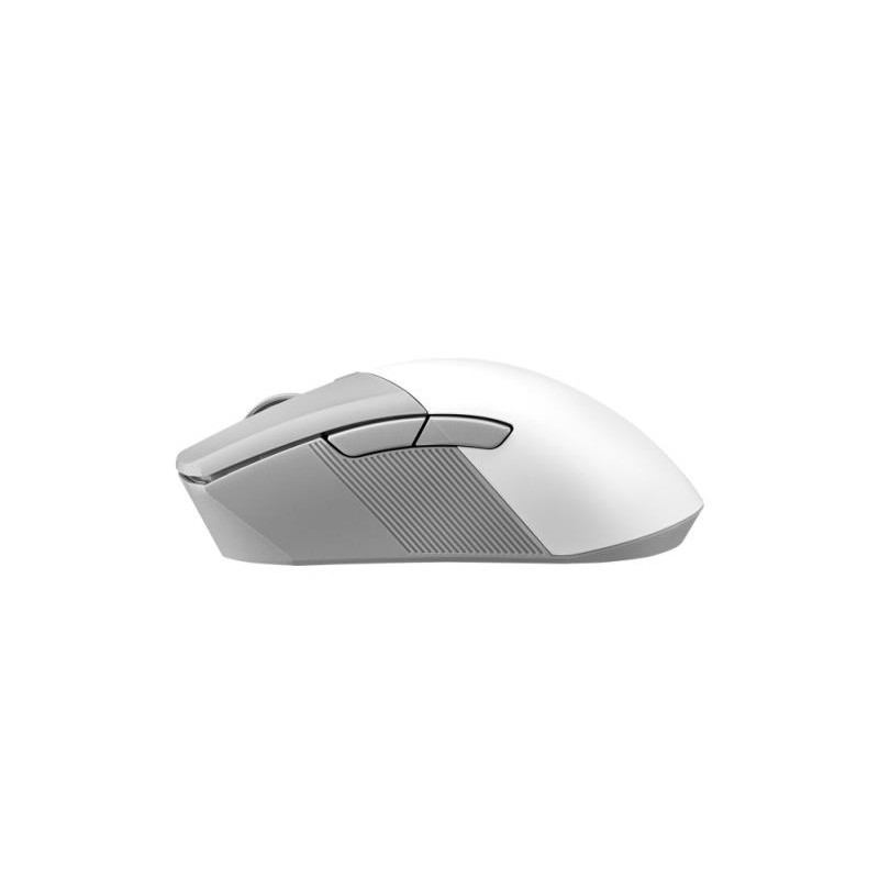 ASUS ROG Gladius III Wireless Aimpoint White souris Jouer Droitier RF Wireless + Bluetooth + USB Type-A Optique 36000 DPI 