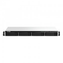QNAP TS-464eU NAS Rack (1 U) Intel® Celeron® N5095 8 Go DDR4 0 To QNAP Turbo System Aluminium, Noir 
