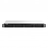 QNAP TS-464eU NAS Rack (1 U) Intel® Celeron® N5095 8 Go DDR4 0 To QNAP Turbo System Aluminium, Noir 