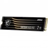 MSI Spatium M480 PRO PCIE 4.0 NVME M.2 2TB disque SSD 2 To PCI Express 4.0 3D NAND 