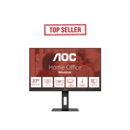 AOC E3 27E3QAF écran plat de PC 68,6 cm (27") 1920 x 1080 pixels Full HD LED Noir 