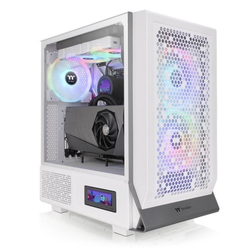 THERMALTAKE Ceres 300 TG ARGB WHITE - BOITIER 