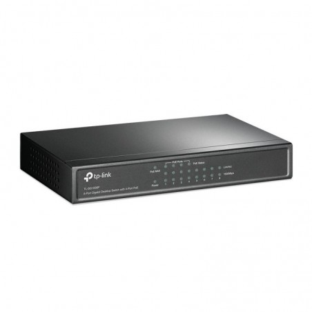 TP-Link TL-SG1008P Géré Gigabit Ethernet (10/100/1000) Connexion Ethernet, supportant l’alimentation via ce port (PoE) Gris 
