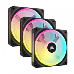 CORSAIR Kit de démarrage ventilateurs PWM 120 mm CORSAIR iCUE LINK QX120 RGB 