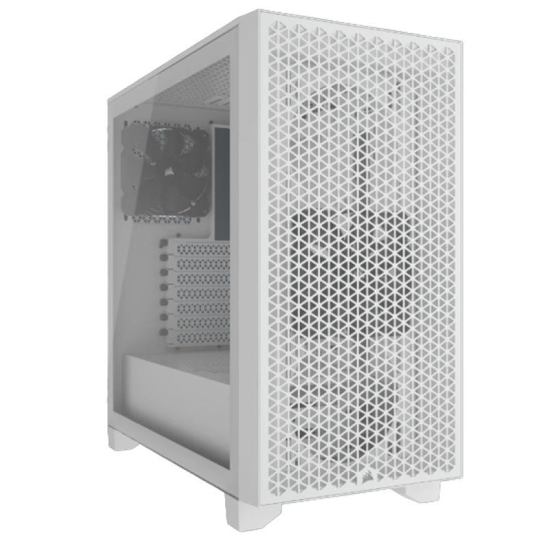 CORSAIR 3000D AIRFLOW TEMPERED GLASS MID-TOWER WHITE 