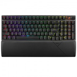 ASUS ROG Strix Scope II 96 Wireless clavier Gaming USB + RF Wireless + Bluetooth AZERTY Français Noir 