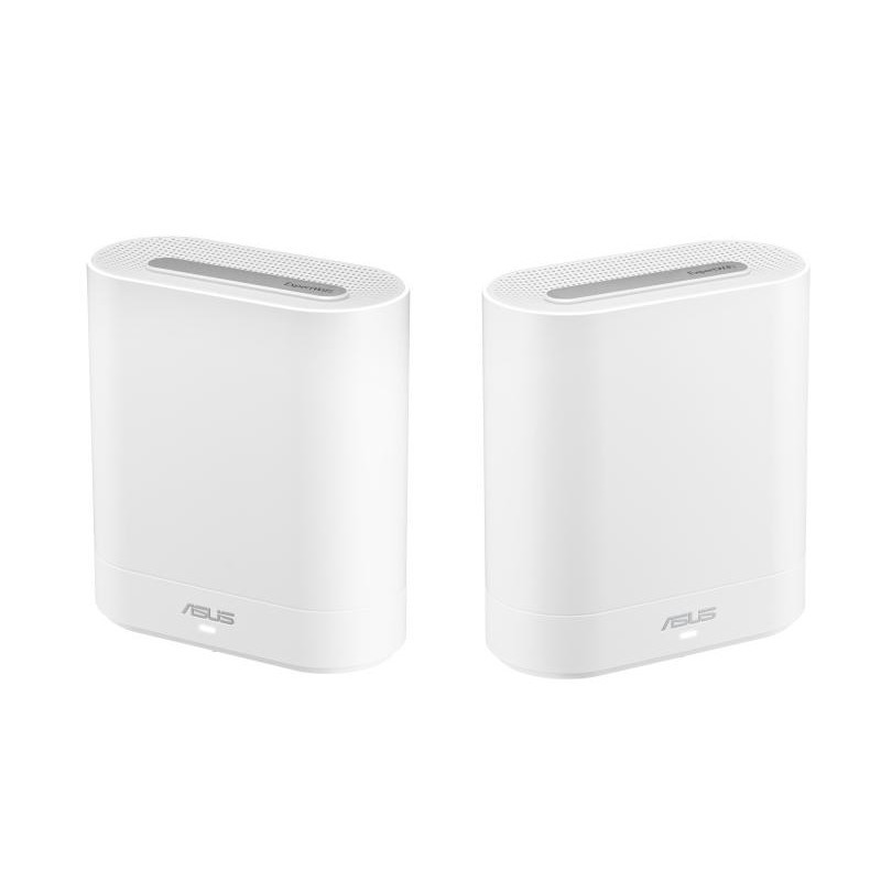 ASUS EBM68(2PK) ? Expert Wifi Tri-bande (2,4 GHz / 5 GHz / 5 GHz) Wi-Fi 6 (802.11ax) Blanc 3 Interne 