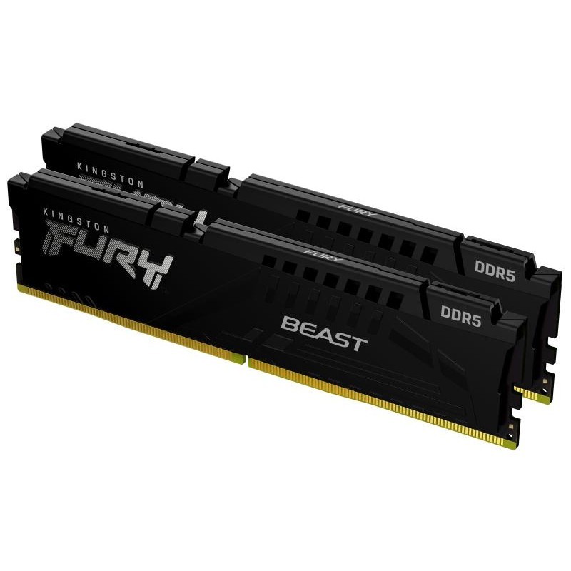 Kingston Technology FURY Beast 16 Go 5600 MT/s DDR5 CL36 DIMM (Kits de 2) Black EXPO 