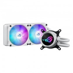 ASUS ROG Strix LC III 240 ARGB White Edition Processeur Refroidisseur de liquide tout-en-un 12 cm Blanc 