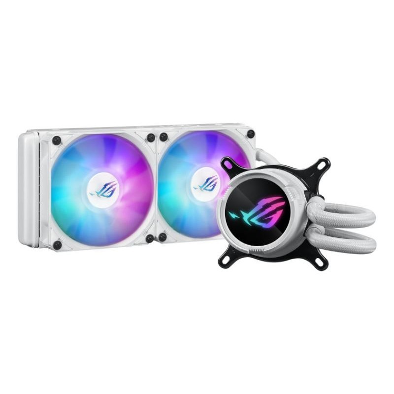 ASUS ROG Strix LC III 240 ARGB White Edition Processeur Refroidisseur de liquide tout-en-un 12 cm Blanc 