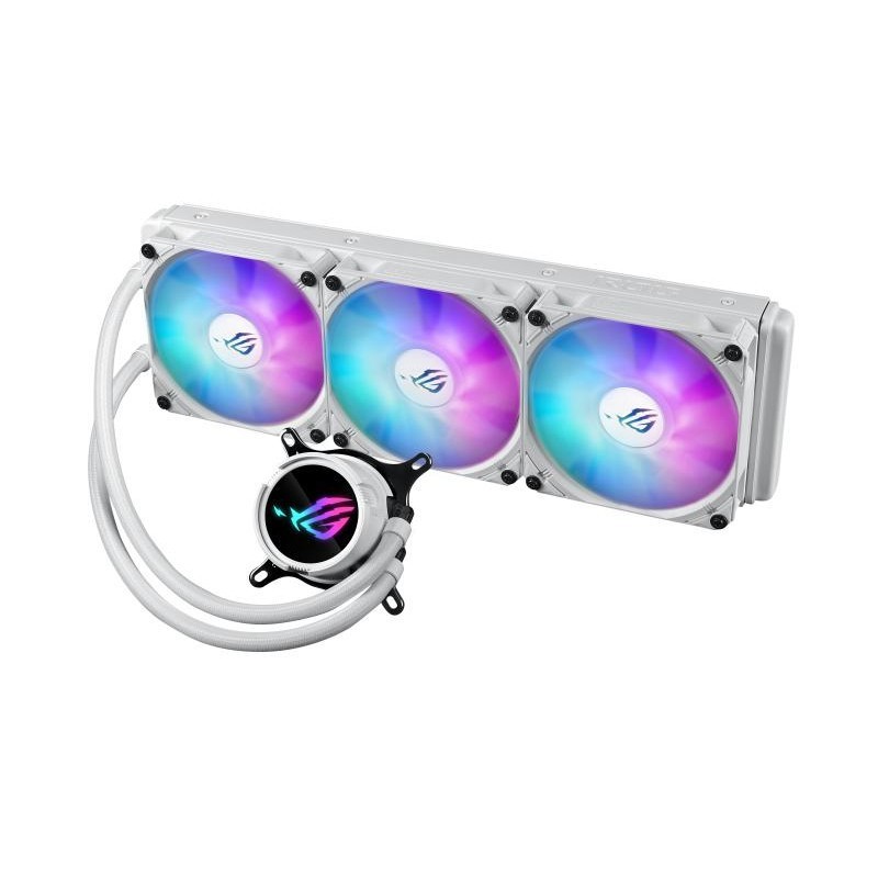 ASUS ROG Strix LC III 360 ARGB White Edition Processeur Refroidisseur de liquide tout-en-un 12 cm Blanc 