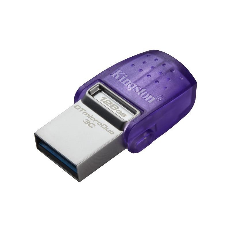 KINGSTON 128GB microDuo 3C 200MB/s dual USB-A + USB-C *DTDUO3CG3/128GB* 