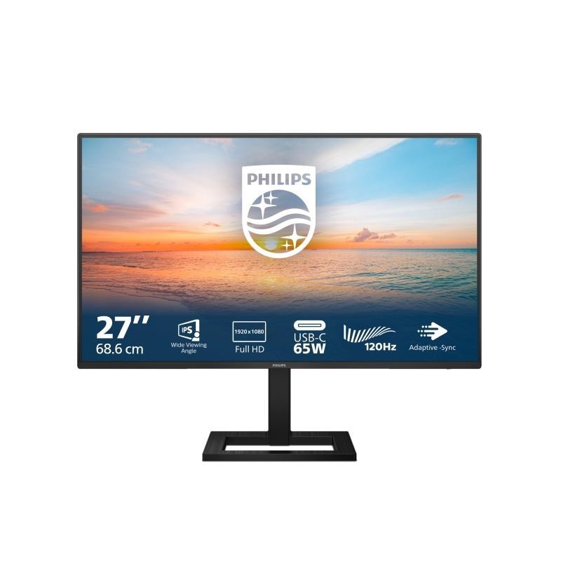 Philips 1000 series 27E1N1300AE/00 écran plat de PC 68,6 cm (27") 1920 x 1080 pixels Full HD LCD Noir 