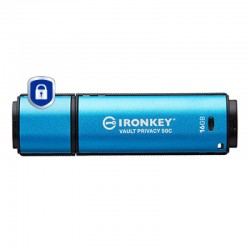 Kingston Technology IronKey 16Go USB-C Vault Privacy 50C chiffrée AES-256, FIPS 197 