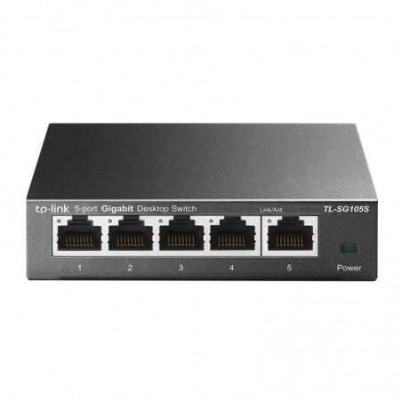 TP-Link TL-SG105S - Switch de bureau 5 ports Gigabit - Boîtier métal 