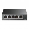 TP-Link TL-SG105S - Switch de bureau 5 ports Gigabit - Boîtier métal 