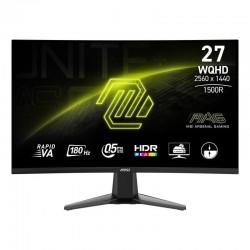 MSI MAG 27CQ6F écran plat de PC 68,6 cm (27") 2560 x 1440 pixels Quad HD LCD Noir 