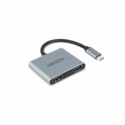 DICOTA D32063 station d’accueil Tablette/Smartphone/ordinateur portable Argent 
