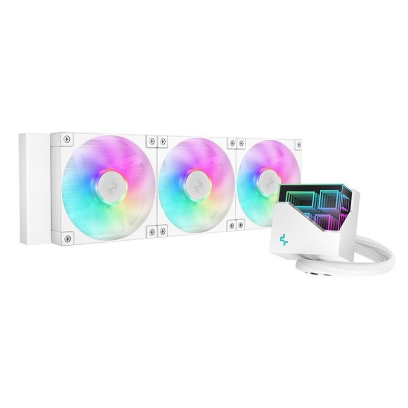 DeepCool LT360 Processeur Refroidisseur de liquide tout-en-un 12 cm Blanc 1 pièce(s) 