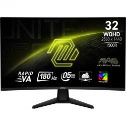 MSI MAG 32CQ6F écran plat de PC 80 cm (31.5") 2560 x 1440 pixels Wide Quad HD Noir 