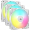 Corsair RS120 ARGB Boitier PC Ventilateur 12 cm Blanc 3 pièce(s) 