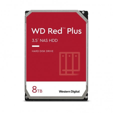 Western Digital Red Plus disque dur 8 To 5640 tr/min 256 Mo 3.5" Série ATA III 