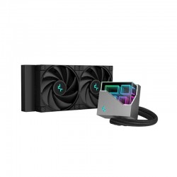 DeepCool LT520 Processeur Refroidisseur de liquide tout-en-un 12 cm Noir 1 pièce(s) 