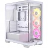CORSAIR iCUE LINK 3500X RGB Mid-Tower PC Case, White 