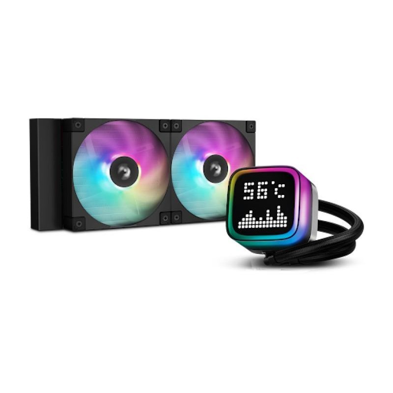 DeepCool R-LP240-BKMSNC-G-1 système de refroidissement d?ordinateur Boitier PC, Processeur Refroidisseur de liquide 