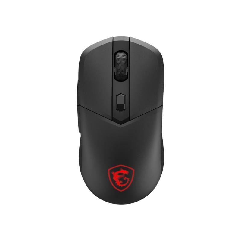 MSI VERSA 300 ELITE WIRELESS souris Gaming Droitier RF Wireless + Bluetooth + USB Type-C Optique 26000 DPI 