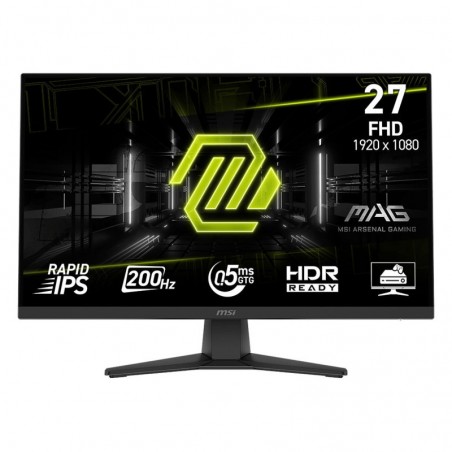 MSI MAG 272F écran plat de PC 68,6 cm (27") 1920 x 1080 pixels Full HD Noir 