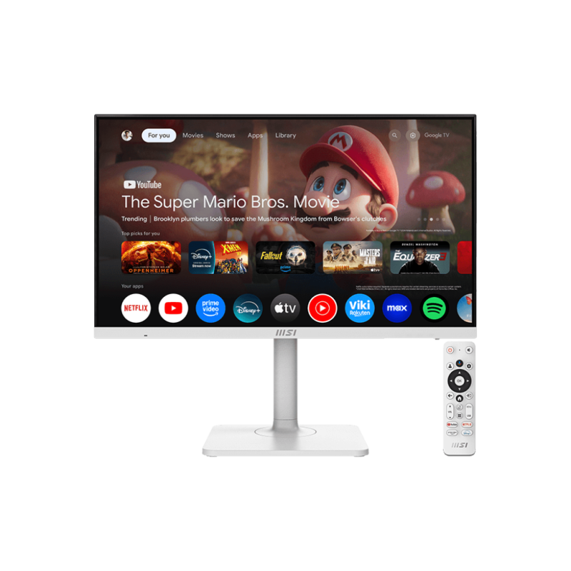 MSI Modern MD272UPSW écran plat de PC 68,6 cm (27") 3840 x 2160 pixels 4K Ultra HD Blanc 