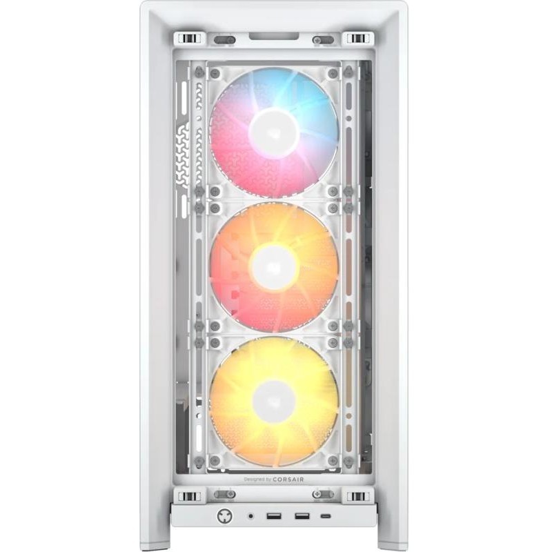 CORSAIR FRAME 4000D RS ARGB MT Blanc 