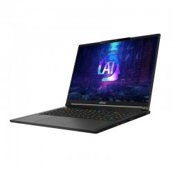 MSI Stealth A16 AI+ A3XVGG-004FR AMD Ryzen AI 9 HX 370 Ordinateur portable 40,6 cm (16") Quad HD+ 32 Go LPDDR5x-SDRAM 2 To 