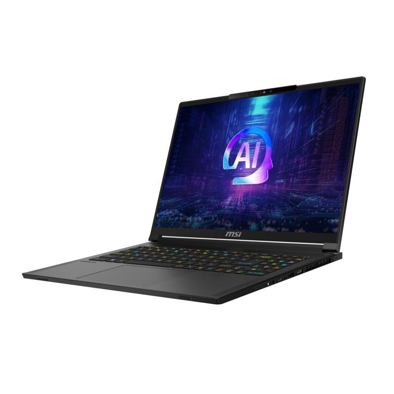 MSI Stealth A16 AI+ A3XVGG-004FR AMD Ryzen AI 9 HX 370 Ordinateur portable 40,6 cm (16") Quad HD+ 32 Go LPDDR5x-SDRAM 2 To 