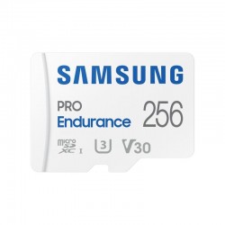 SAMSUNG PRO Endurance microSD 256G + Adapt. SD 