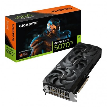GIGABYTE GeForce RTX 5070 Ti WINDFORCE OC SFF 16G Carte Graphique 