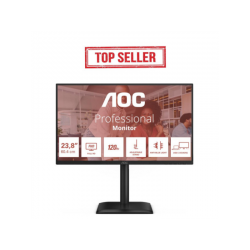 AOC E4 24E4CV écran plat de PC 60,5 cm (23.8") 1920 x 1080 pixels Full HD LED Noir 