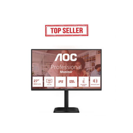 AOC 27E4U écran plat de PC 68,6 cm (27") 1920 x 1080 pixels Full HD LED Noir 