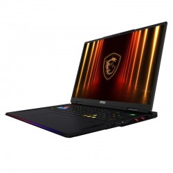 MSI Raider 18 HX AI A2XWIG-270FR Intel Core Ultra 9 285HX Ordinateur portable 45,7 cm (18") UHD+ 64 Go DDR5-SDRAM 4 To SSD 