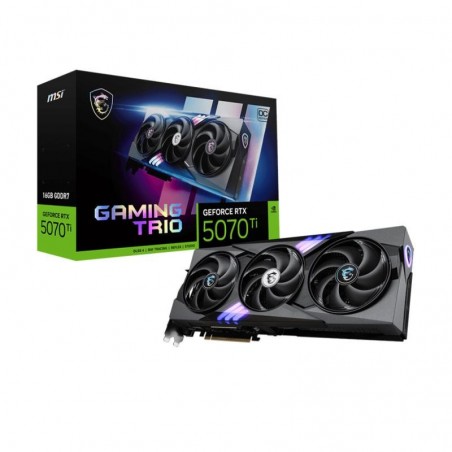 MSI GAMING GeForce RTX 5070 Ti 16G TRIO OC NVIDIA 16 Go GDDR7 
