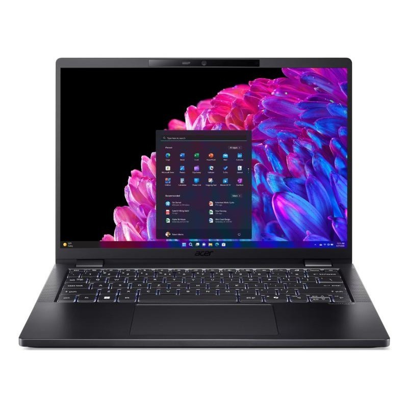 Acer TravelMate P6 TMP614-73-TCO Intel Core Ultra 5 125H Ordinateur portable 35,6 cm (14") WQXGA+ 16 Go LPDDR5x-SDRAM 512 Go 
