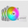 ASUS TUF GAMING TF120 ARGB WHITE EDITION 3IN1 Boitier PC Refroidisseur d’air 12 cm Blanc 3 pièce(s) 